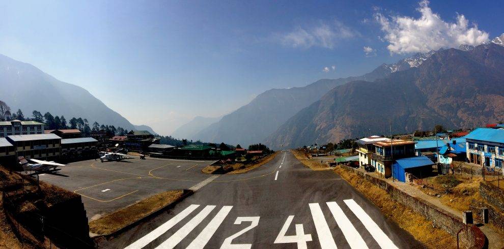 Lukla to Kathmandu helicopter flight