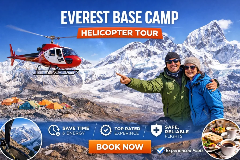 Kathmandu to everest base camp helicopter tour