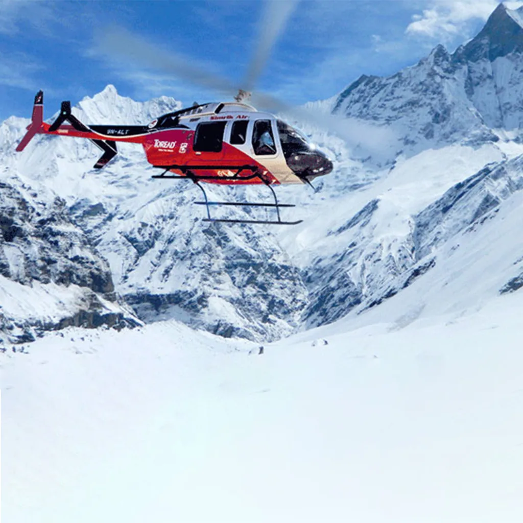 Bell 407 helicopter