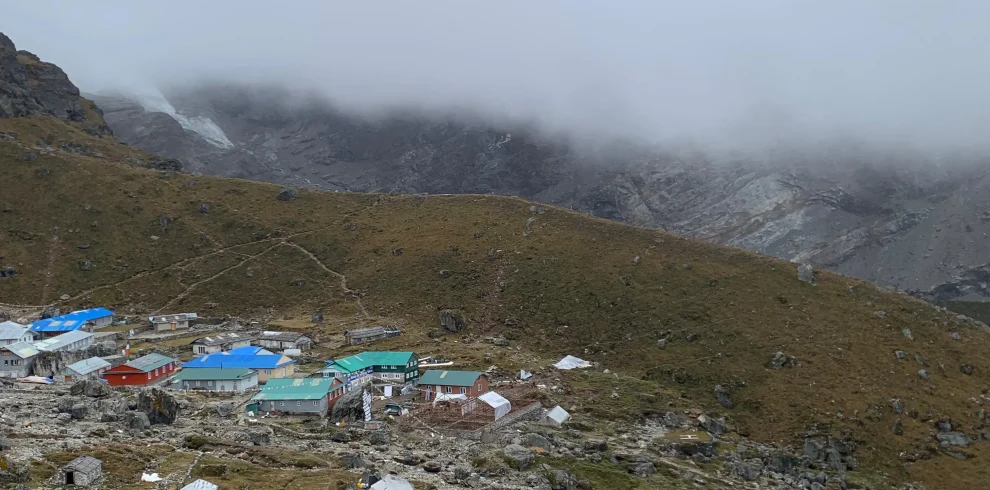 Kothe to Lukla helicopter